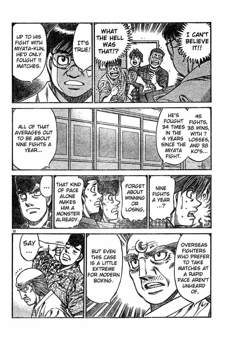 Hajime no Ippo: Fighting Spirit, Chapter 727 image 10